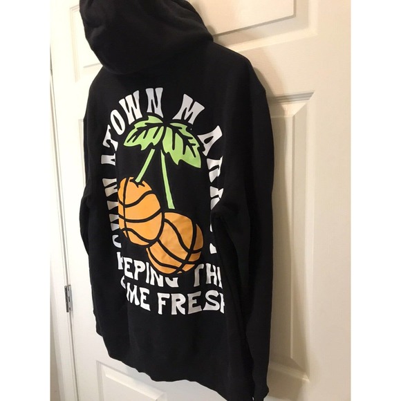NEW CHINATOWN MARKET Hoodie, LARGE, Keeping the Game Fresh - Picture 13 of 16
